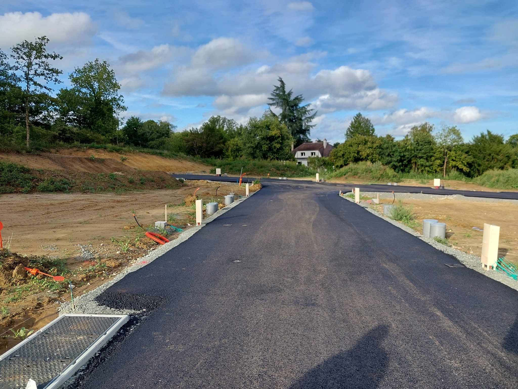 Application des enrobées